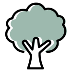 Nivel secundario Ilustración de árbol